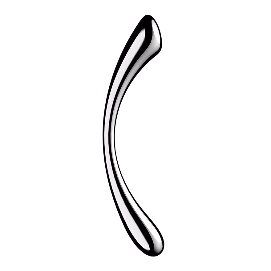 Satisfyer - Cosmic Crest 1 - Sleek Stainless Steel Dildo - PlayBlue