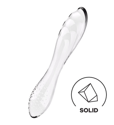 Satisfyer - Dazzling Crystal - Glass Dildo - PlayBlue