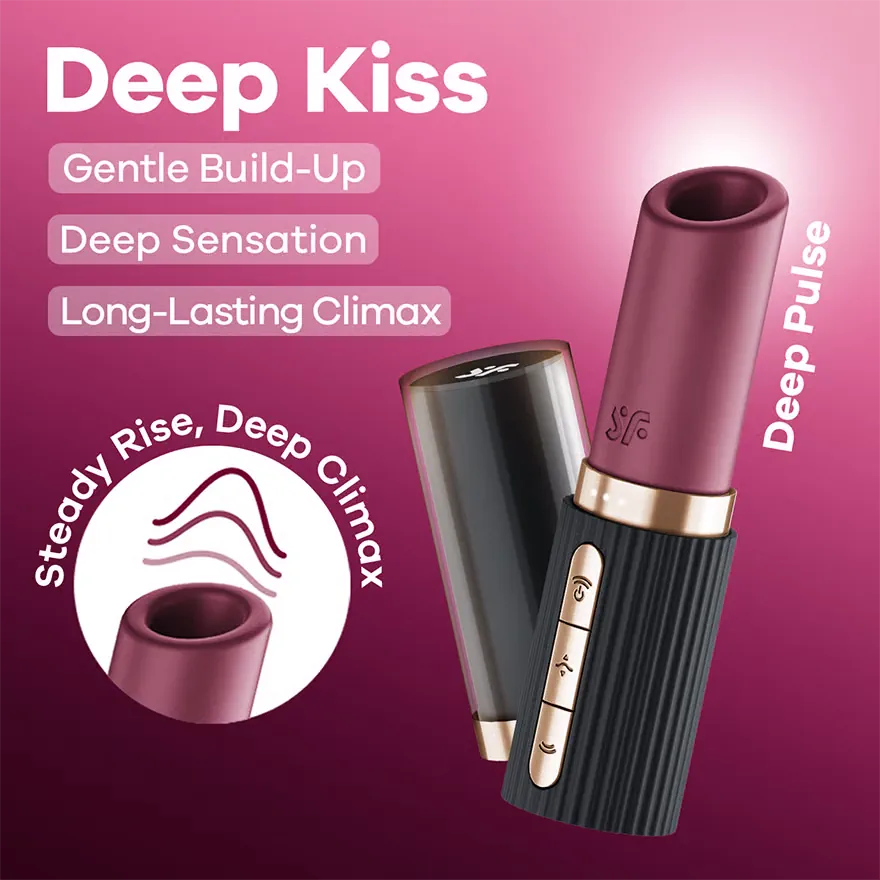 Satisfyer - Deep Kiss - Silent Pleasure - PlayBlue