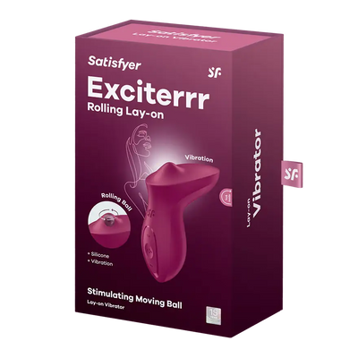 Satisfyer - Exciterrr Rolling Ball Vibrator - PlayBlue