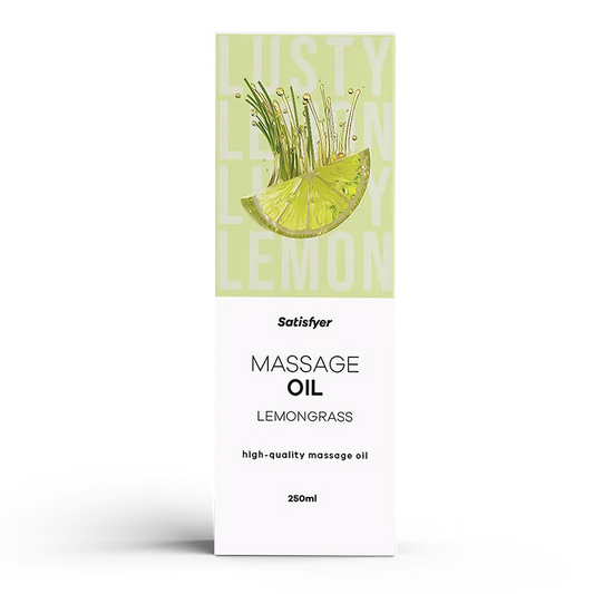 Satisfyer Massage Oil - Lemongrass - 250ml