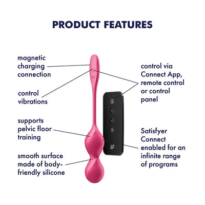 Satisfyer Love Birds 2 - Vibrating Love Balls - PlayBlue