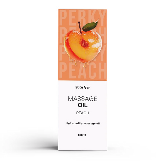 Satisfyer Massage Oil - Peach - 250ml