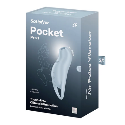 Satisfyer - Pocket Pro 1 - Pressure Waves & Vibration - PlayBlue