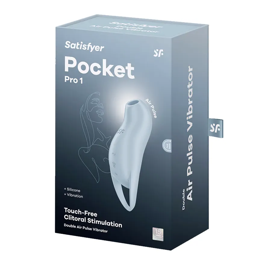 Satisfyer - Pocket Pro 1 - Pressure Waves & Vibration - PlayBlue