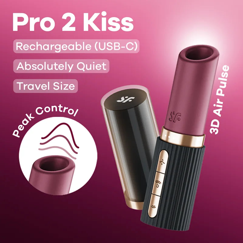 Satisfyer - Pro 2 Kiss - Silent Pleasure