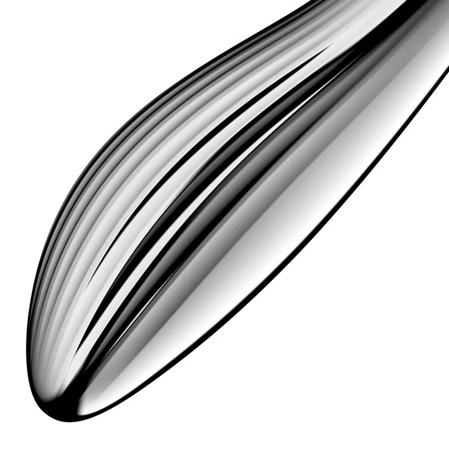 Satisfyer - Pure Gravity 1 - Stainless Steel Dual Dildo - PlayBlue