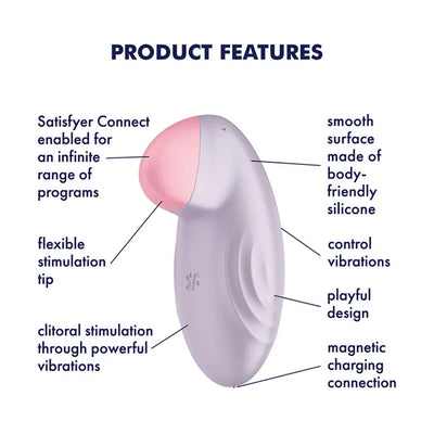 Satisfyer - Tropical Tip Full Pinpoint Pleasure - PlayBlue