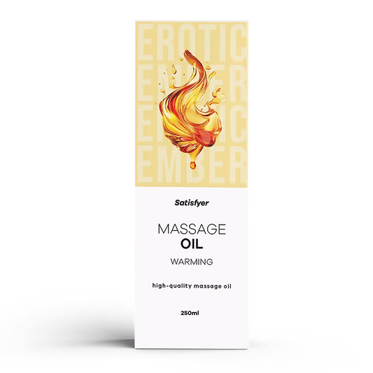 Satisfyer Massage Oil - Warming - 250ml