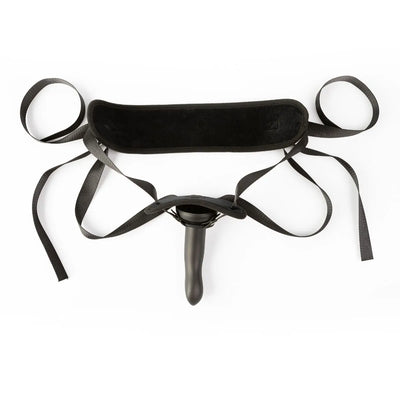 Sei Mio - Cocked & Loaded - Advanced Strap-On Harness 6.5 Dildo - PlayBlue