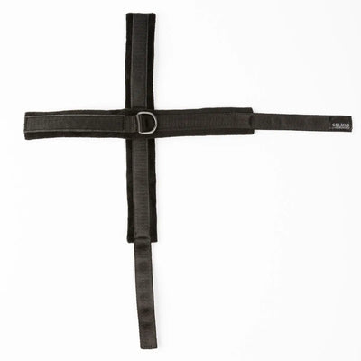 Sei Mio - Cross Purposes - Over-Wrap Cross Cuffs - PlayBlue