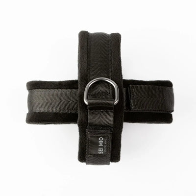Sei Mio - Cross Purposes - Over-Wrap Cross Cuffs - PlayBlue