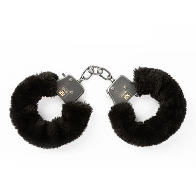 Sei Mio - Cuff Love - Furry Metal Handcuffs - PlayBlue