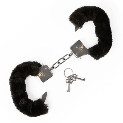Sei Mio - Cuff Love - Furry Metal Handcuffs - PlayBlue