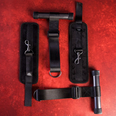 Sei Mio - Doorway Control - Adjustable Over Door Cuffs - PlayBlue