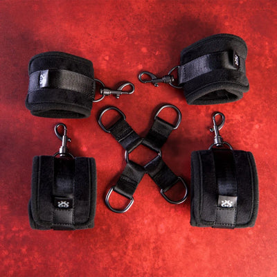 Sei Mio - Hogtied & Satisfied - Hog Tie & Cuff Set - PlayBlue