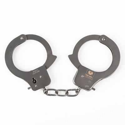 Sei Mio - Secure and Begging for Amore - Robust Metal Handcuffs - PlayBlue