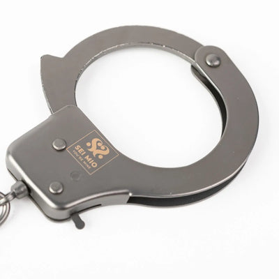 Sei Mio - Secure and Begging for Amore - Robust Metal Handcuffs - PlayBlue