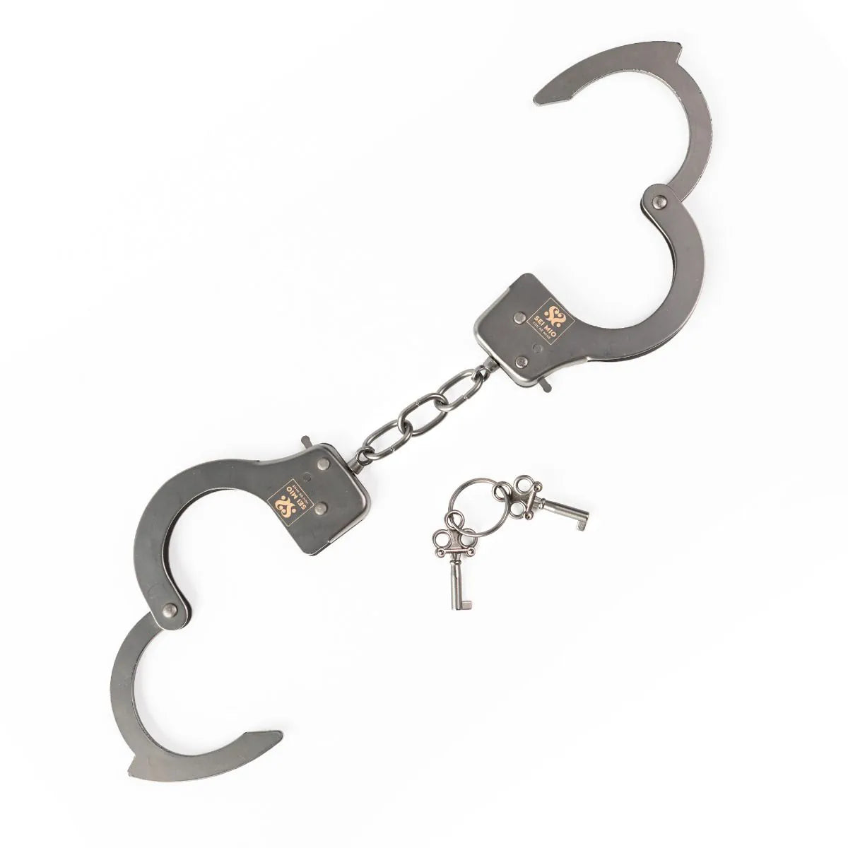 Sei Mio - Secure and Begging for Amore - Robust Metal Handcuffs - PlayBlue