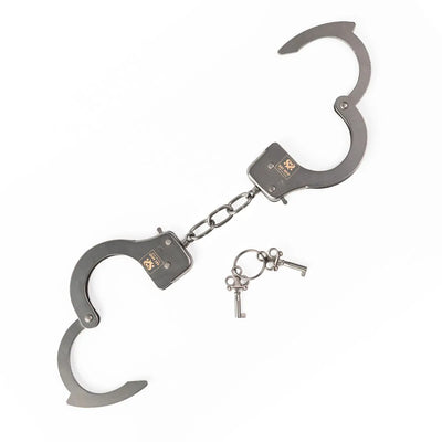 Sei Mio - Secure and Begging for Amore - Robust Metal Handcuffs - PlayBlue