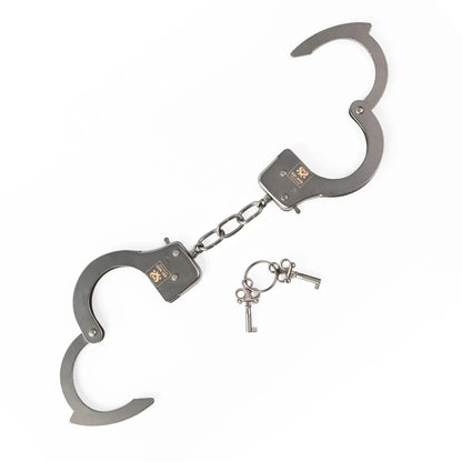 Sei Mio - Secure and Begging for Amore - Robust Metal Handcuffs