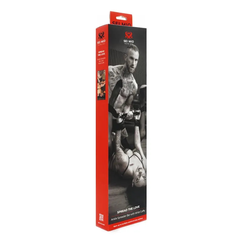 Sei Mio - Spread the Love - Spreader Bar & Wrist Cuffs Set - PlayBlue