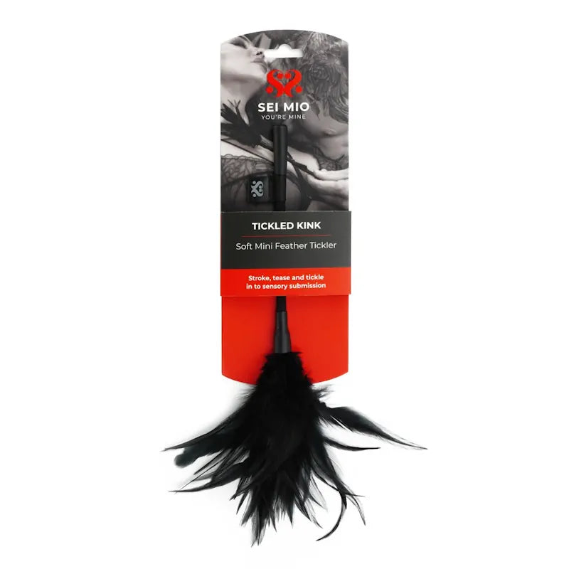 Sei Mio - Tickled Kink - Mini Feather Tickler - PlayBlue