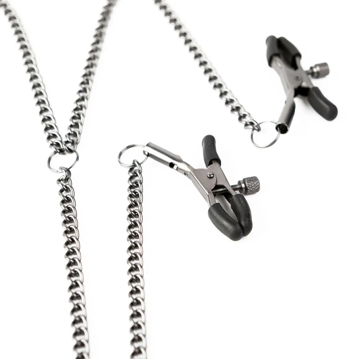 Sei Mio - Triple Tease - Adjustable Nipple & Clit Clamp Set - PlayBlue
