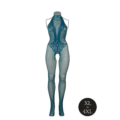 Le Desir - Fishnet and Lace Bodystocking - Queen Size - PlayBlue