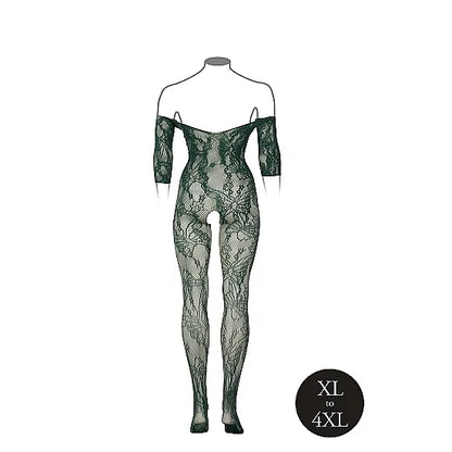 Le Desir - Lace Long-Sleeved Bodystocking - Queen Size