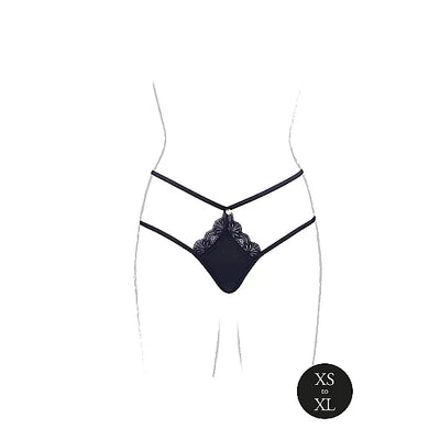 Ami - Thong with Adjustable Sliders and Golden Details - PlayBlue