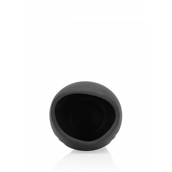 Vibrating Masturbator Sleeve - Licorice Black - PlayBlue