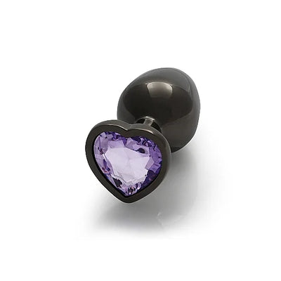 Heart Gem Butt Plug - Medium - PlayBlue