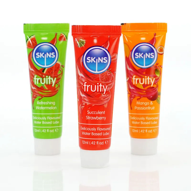 Skins - Sampler Tubes - Vital & Fruity Lubes 6 Pack - PlayBlue