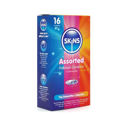 Skins Condoms Assorted - 16 Pack