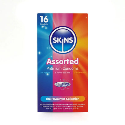 Skins Condoms Assorted - 16 Pack