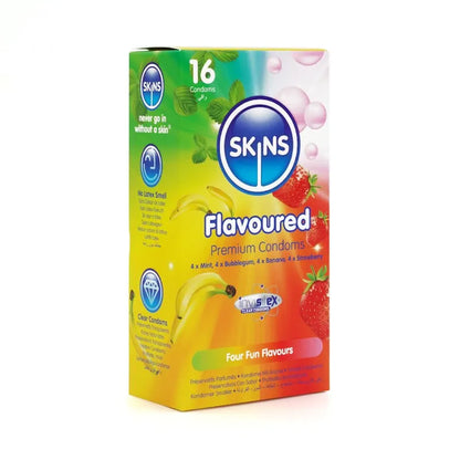 Skins Condoms Flavours - 16 Pack