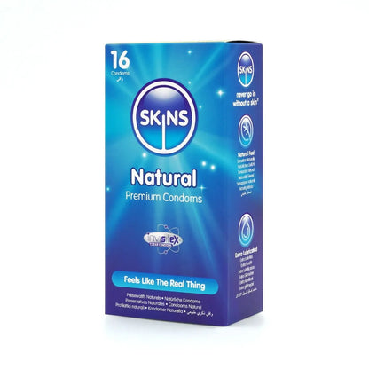 Skins Condoms Natural - 16 Pack