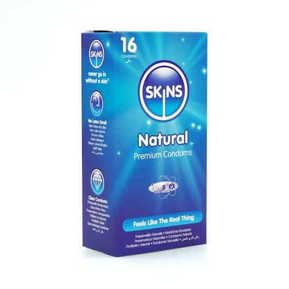Skins Condoms Natural - 16 Pack