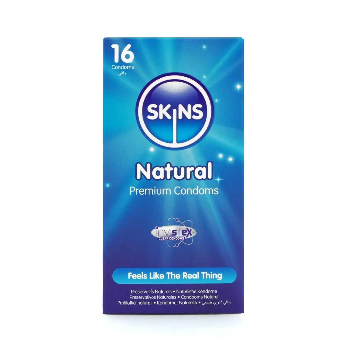 Skins Condoms Natural - 16 Pack
