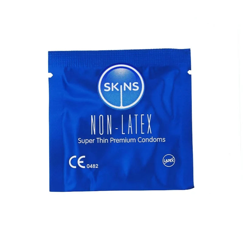 Skins Thinner - Non Latex Condoms - 8 Pieces - PlayBlue