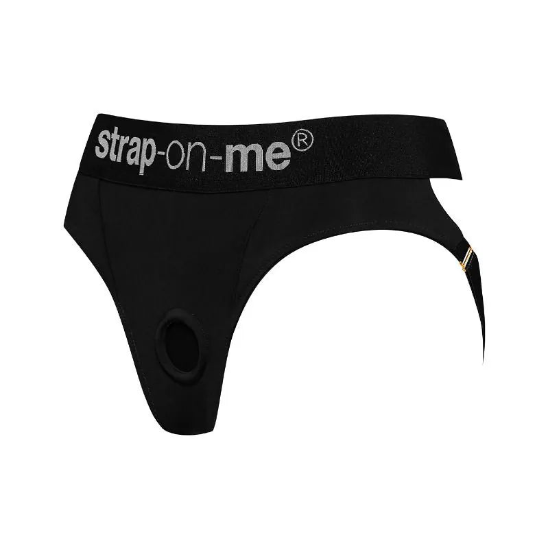 Strap-On-Me Heroine Butt Lift Harness Thong - XL - Fits Size 14 - PlayBlue