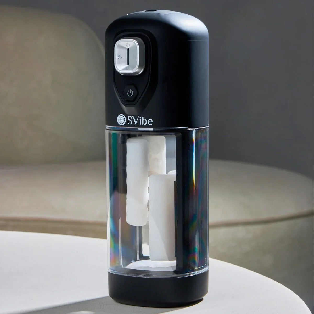 SVibe - IKON Volt - Rubbing & Heating Masturbator - PlayBlue