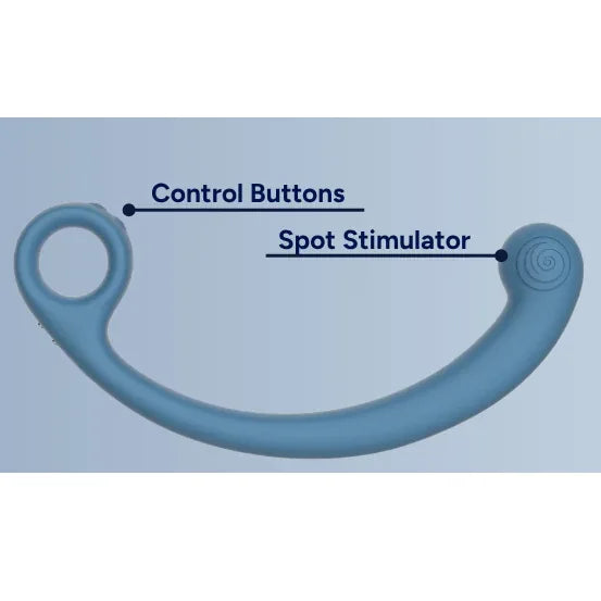 SVibe - Snail AXI - Snail Fingering Wand - PlayBlue