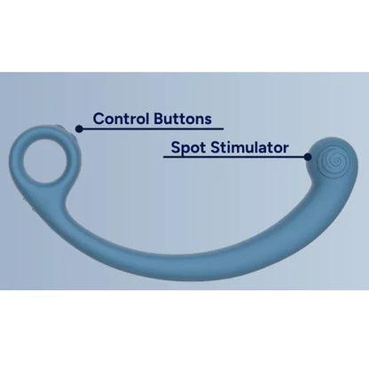 SVibe - Snail AXI - Snail Fingering Wand - PlayBlue