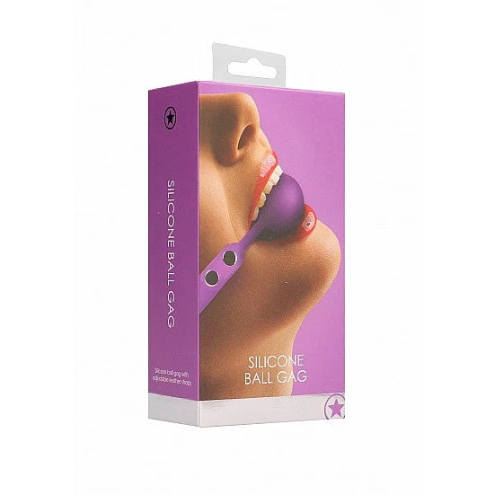 Ouch - Silicone Ball Gag - PlayBlue