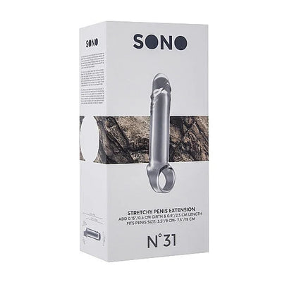 Sono - Stretchy Penis Extension - No 31 Translucent - PlayBlue