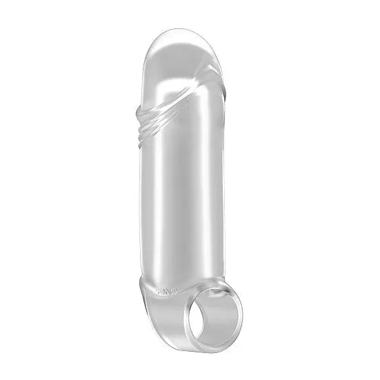 Sono - Stretchy Thick Penis Extension - No 35 Translucent - PlayBlue
