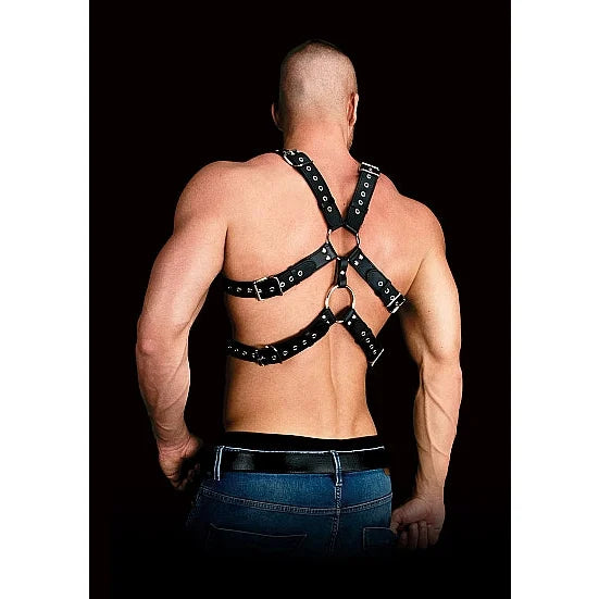 Ouch - Andreas - Masculine Masterpiece - Black - PlayBlue