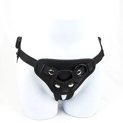 Loving Joy Universal Black Strap On Harness - PlayBlue